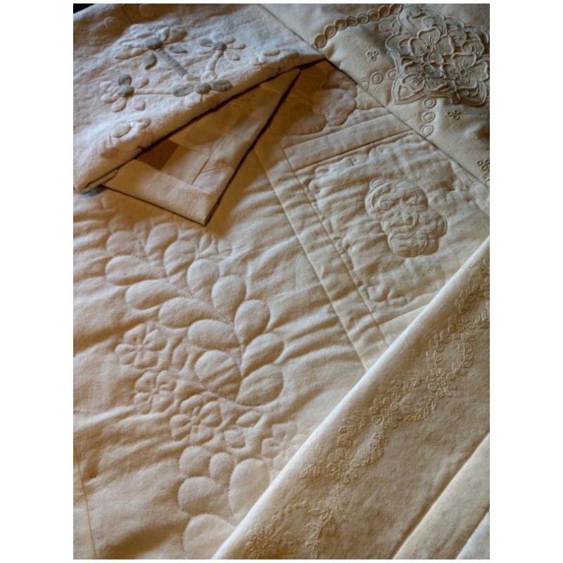 Kursus 31 - Hvid hør quilt