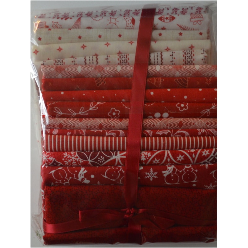 Stofpakke til julequilt 2019 nr. 134