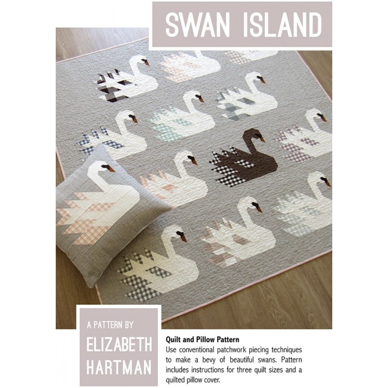 Swan Island - Mønster af Elizabeth Hartman