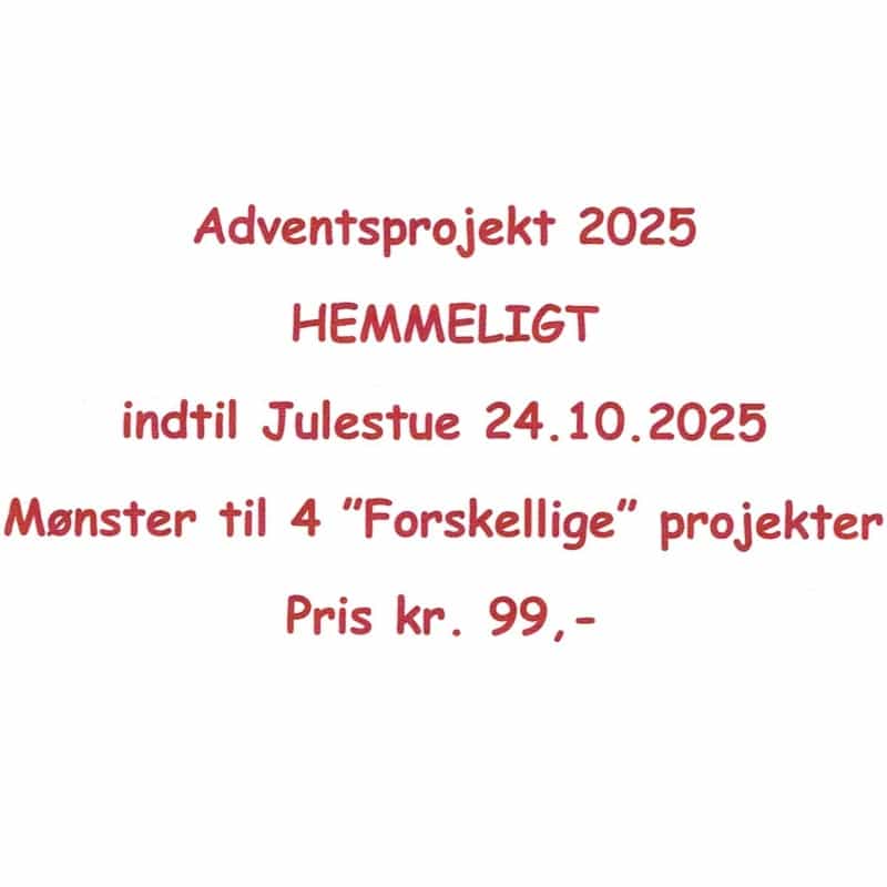 Stofpakke 3. til Adventsprojekt 2025 - Billede 2